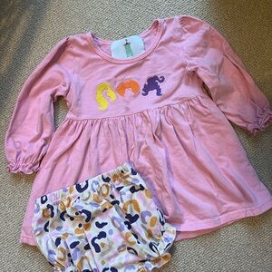 Hocus Pocus Halloween Boutique Outfit size 3T